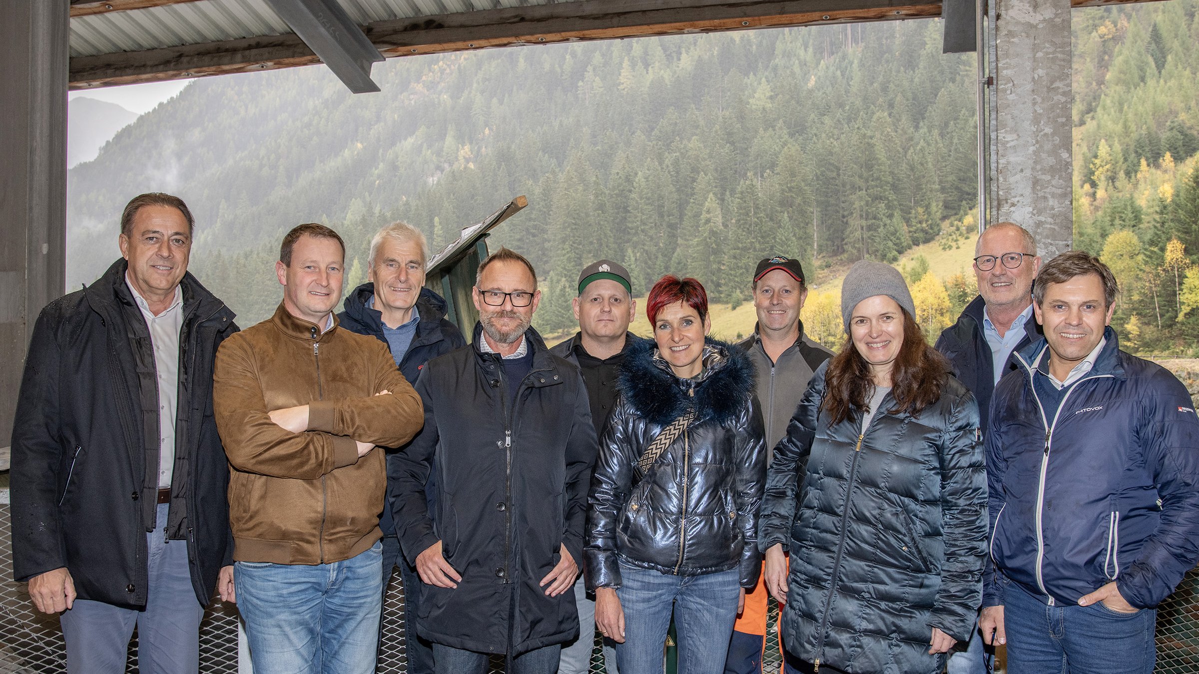 Wiegon - Südtiroler Delegation erkundete Ischgls Recyclinghof