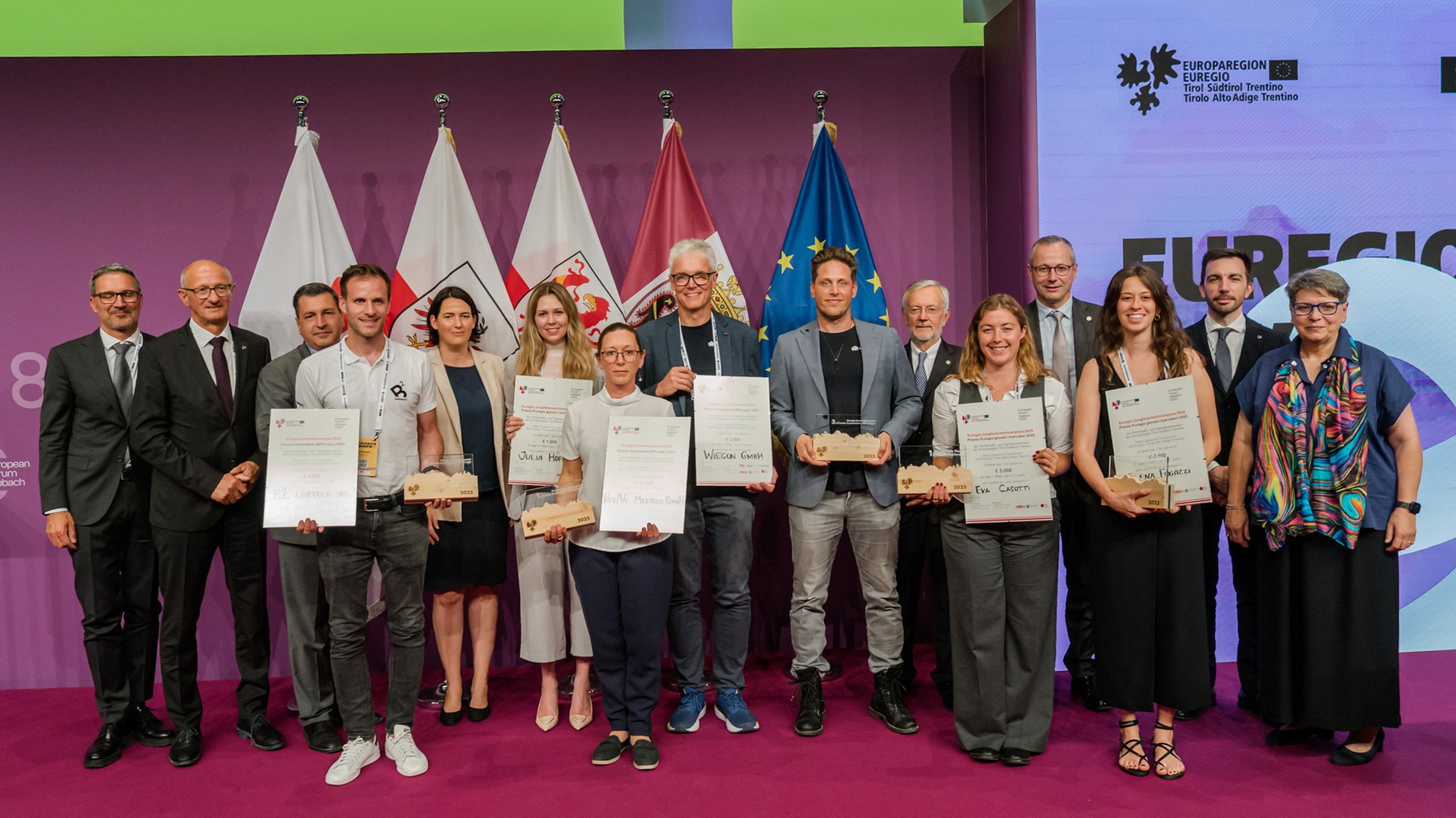 Wiegon - Auszeichnung mit dem Euregio Innovationspreis